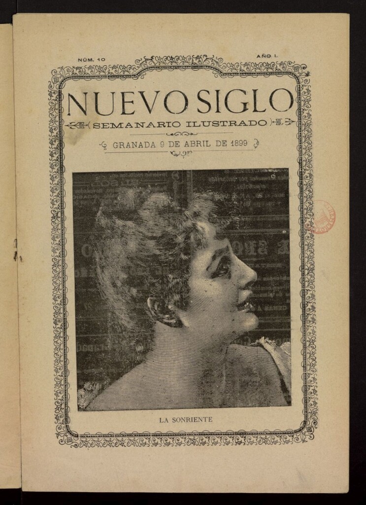 Miniatura de Nuevo Siglo: semanario granadino del 9 de abril de 1899