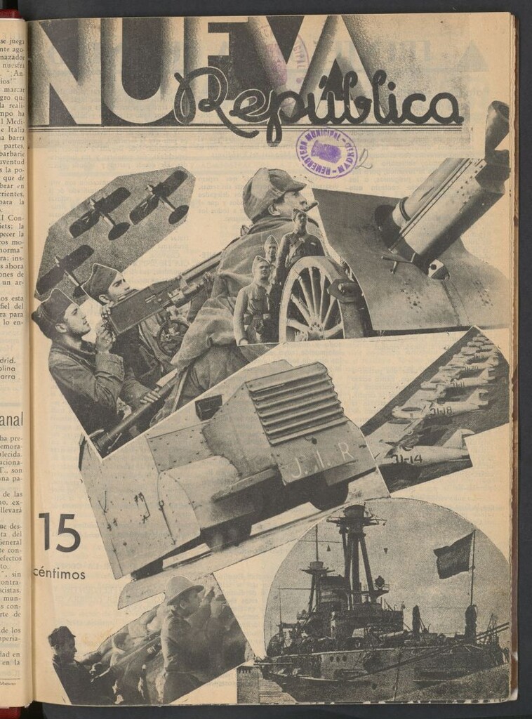 Miniatura de Nueva República : portavoz de los Jóvenes Republicanos de Izo del 11 de diciembre de 1936