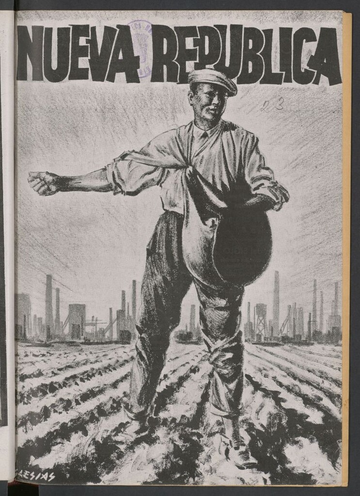 Miniatura de Nueva República : portavoz de los Jóvenes Republicanos de Izo del 7 de mayo de 1937