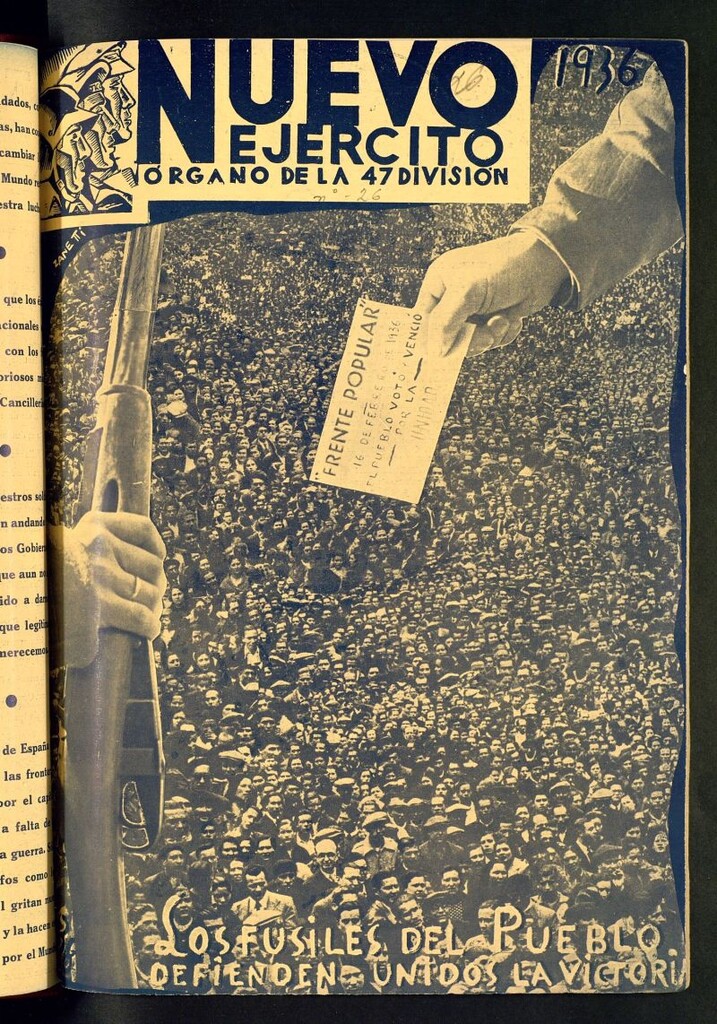 Miniatura de Nuevo Ejército : órgano de la 39 División del 22 de febrero de 1938