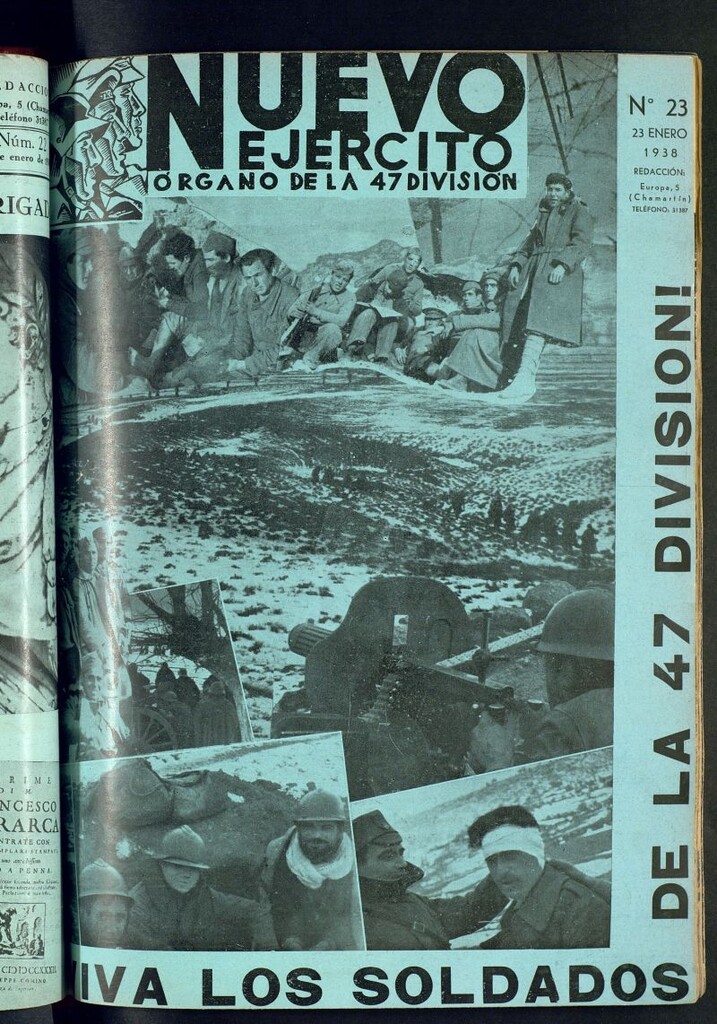 Miniatura de Nuevo Ejército : órgano de la 39 División del 23 de enero de 1938
