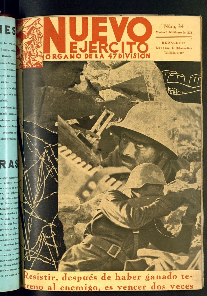 Miniatura de Nuevo Ejército : órgano de la 39 División del 1 de febrero de 1938