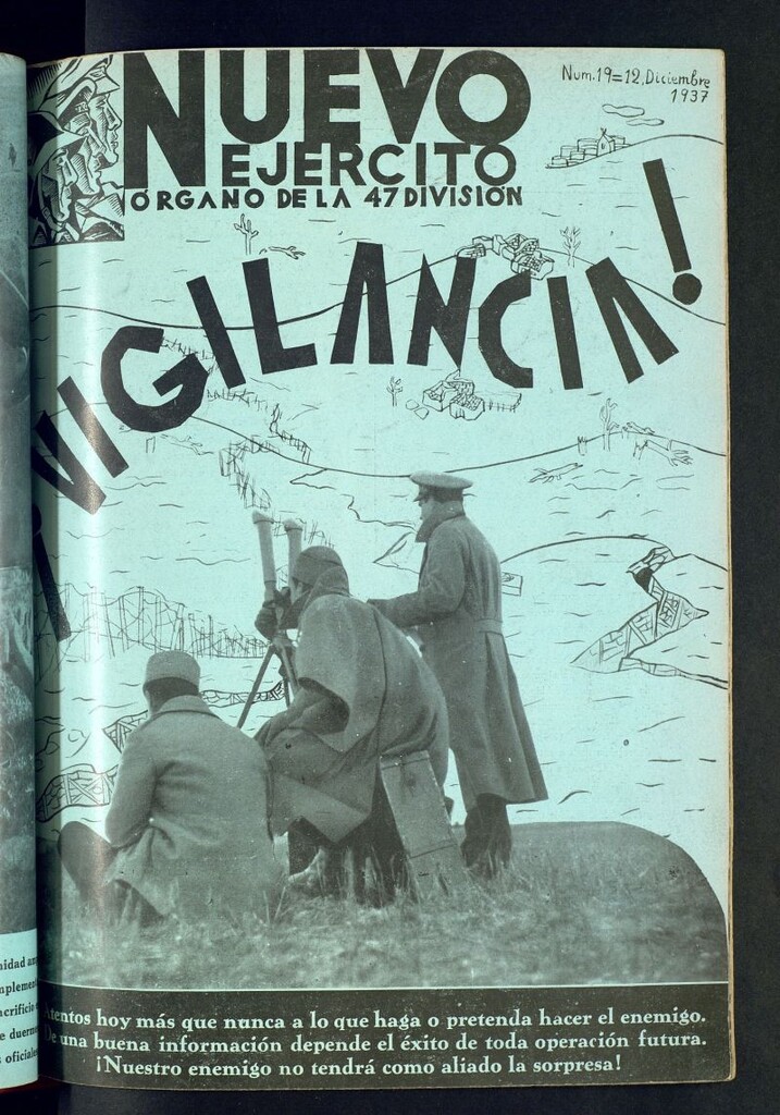 Miniatura de Nuevo Ejército : órgano de la 39 División del 12 de diciembre de 1937