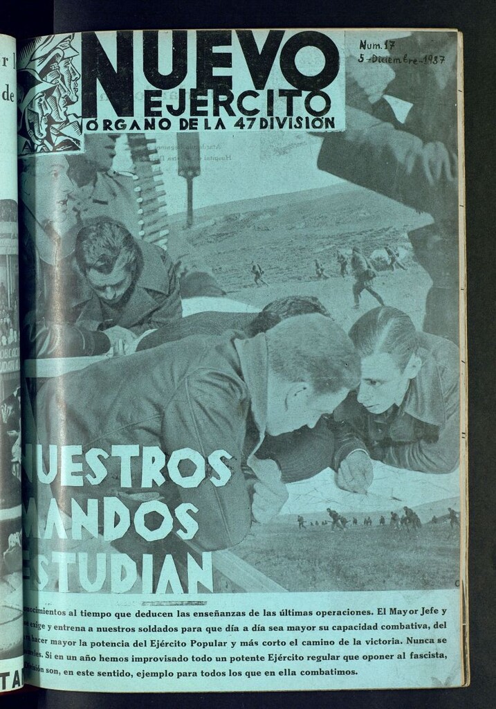 Miniatura de Nuevo Ejército : órgano de la 39 División del 5 de diciembre de 1937