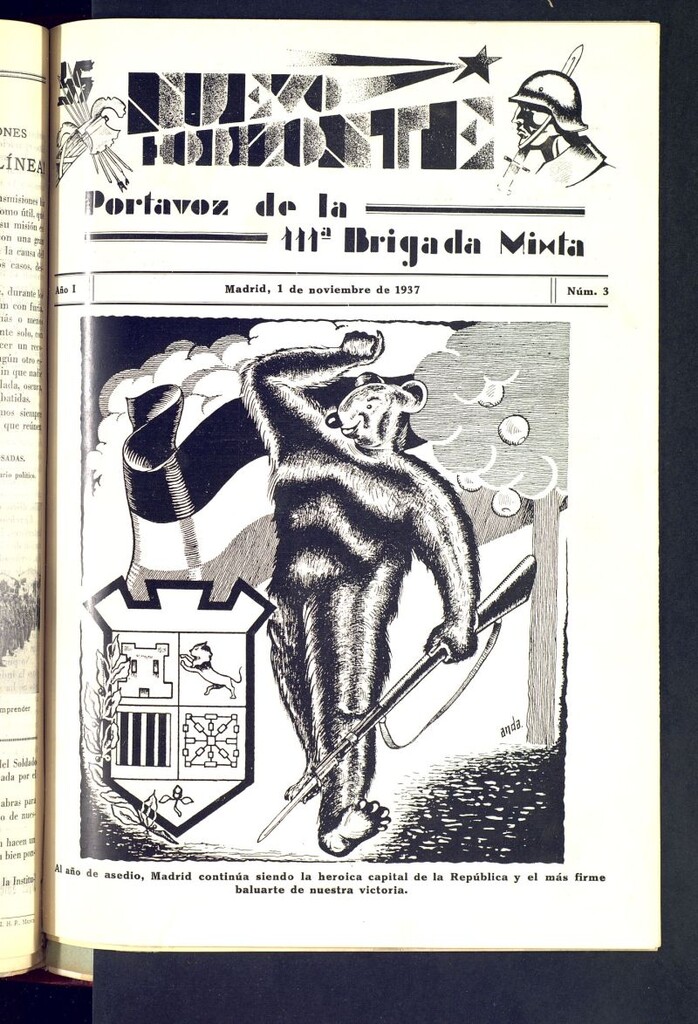 Miniatura de Nuevo horizonte : portavoz de la 111ª Brigada Mixta del 1 de noviembre de 1937
