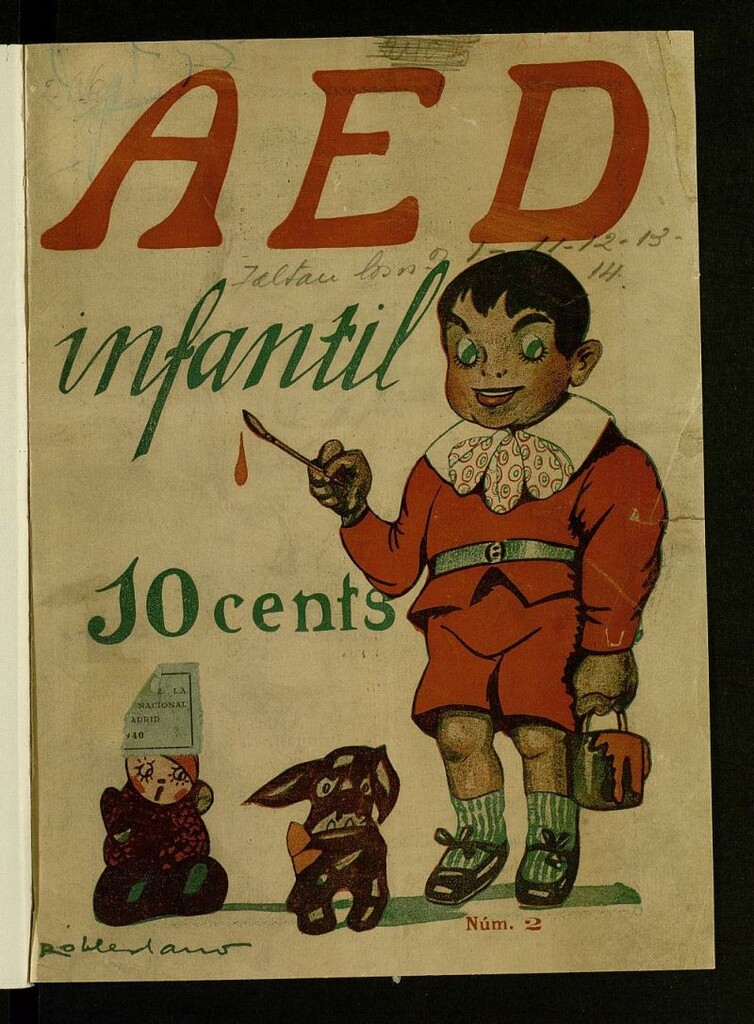 Miniatura de A.E.D. Infantil : revista semanal ilustrada