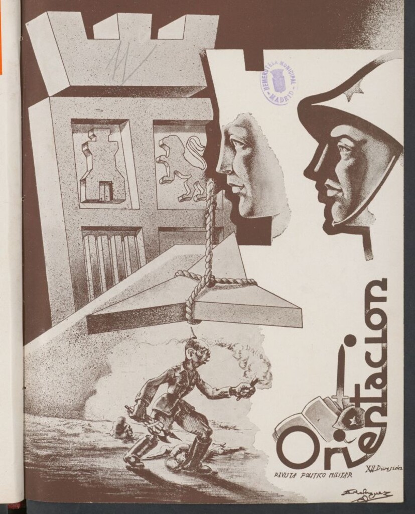 Miniatura de Orientación : revista político-militar de agosto de 1938