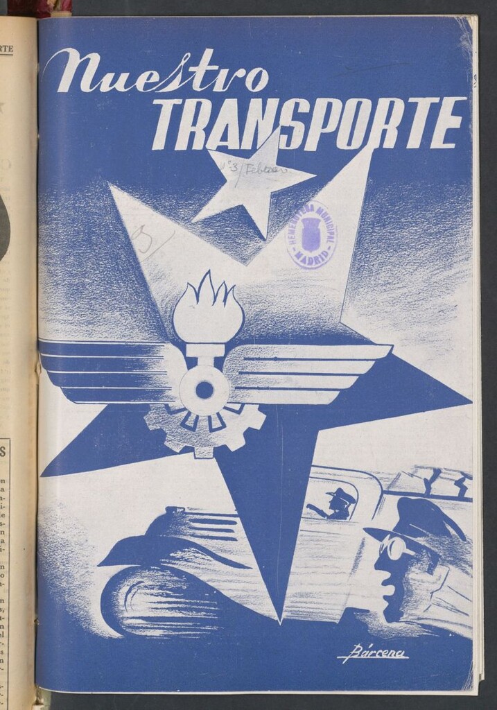Miniatura de Nuestro transporte : retaguardia y transporte del III Cuerpo del Ejércitode febrero de 1938