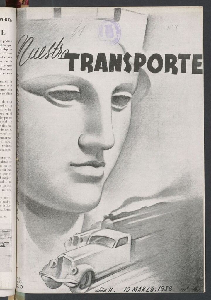 Miniatura de Nuestro transporte : retaguardia y transporte del III Cuerpo del Ejército del 10 de marzo de 1938