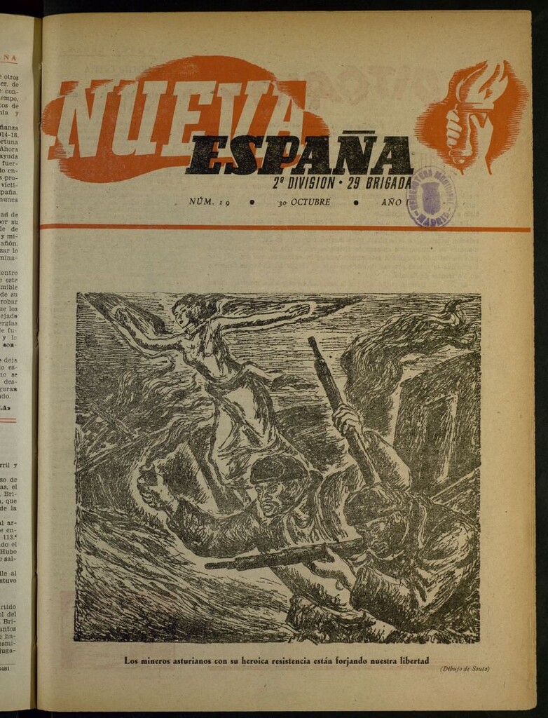 Miniatura de Nueva España : 2ª División, 29 Brigada del 30 de octubre de 1937