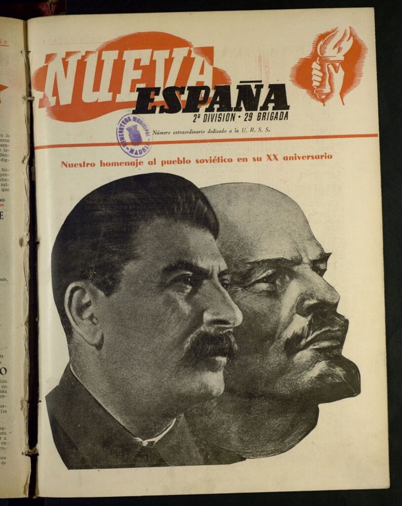 Miniatura de Nueva España : 2ª División, 29 Brigada. Número extraordinario dedicado a la U.R.S.S
