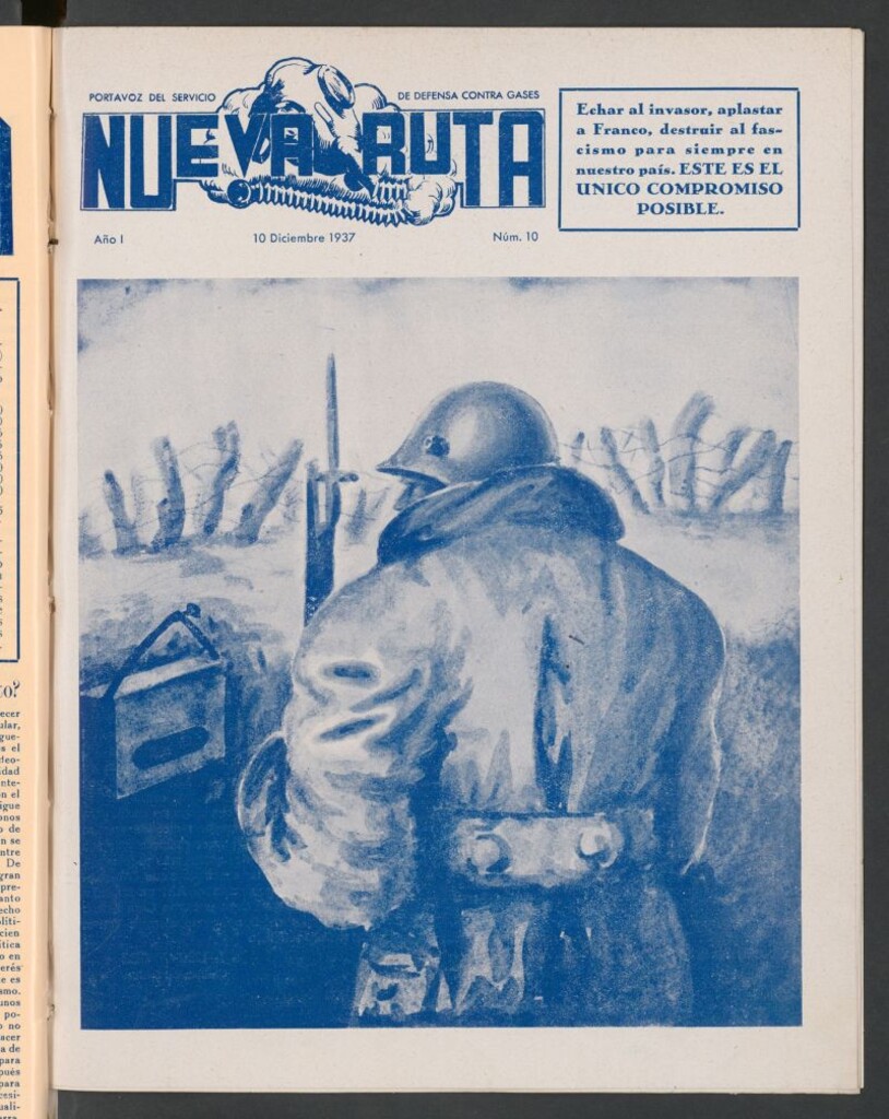 Miniatura de Nueva ruta : portavoz del Servicio de Guerra Química del 10 de diciembre de 1937