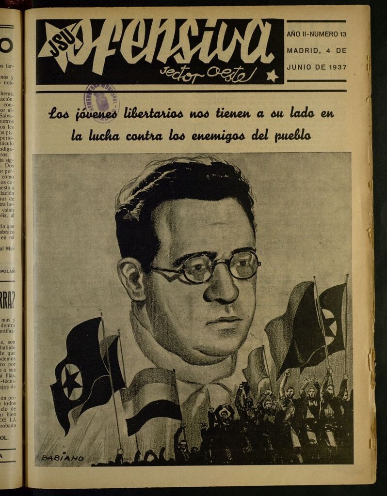Miniatura de Ofensiva : Juventud Socialista Unificada sector oeste del 4 de junio de 1937