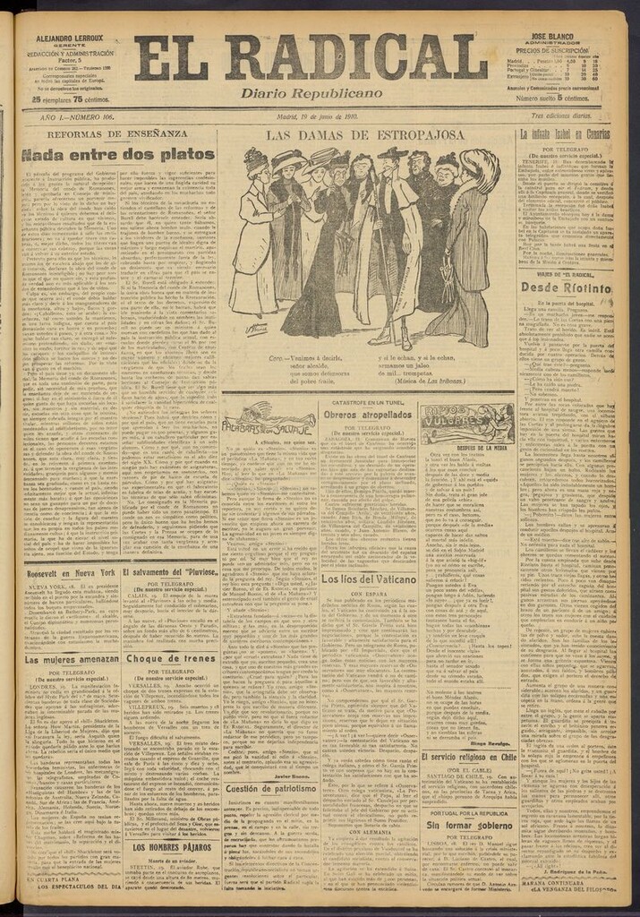 Miniatura de El Radical: diario republicano del 19 de junio de 1910