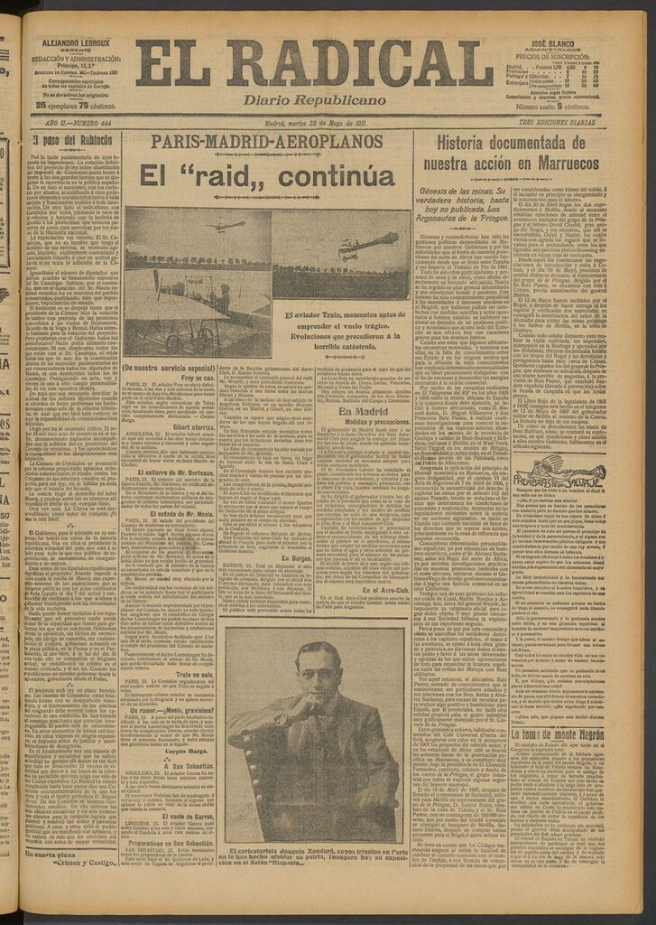 Miniatura de El Radical: diario republicano del 23 de mayo de 1911