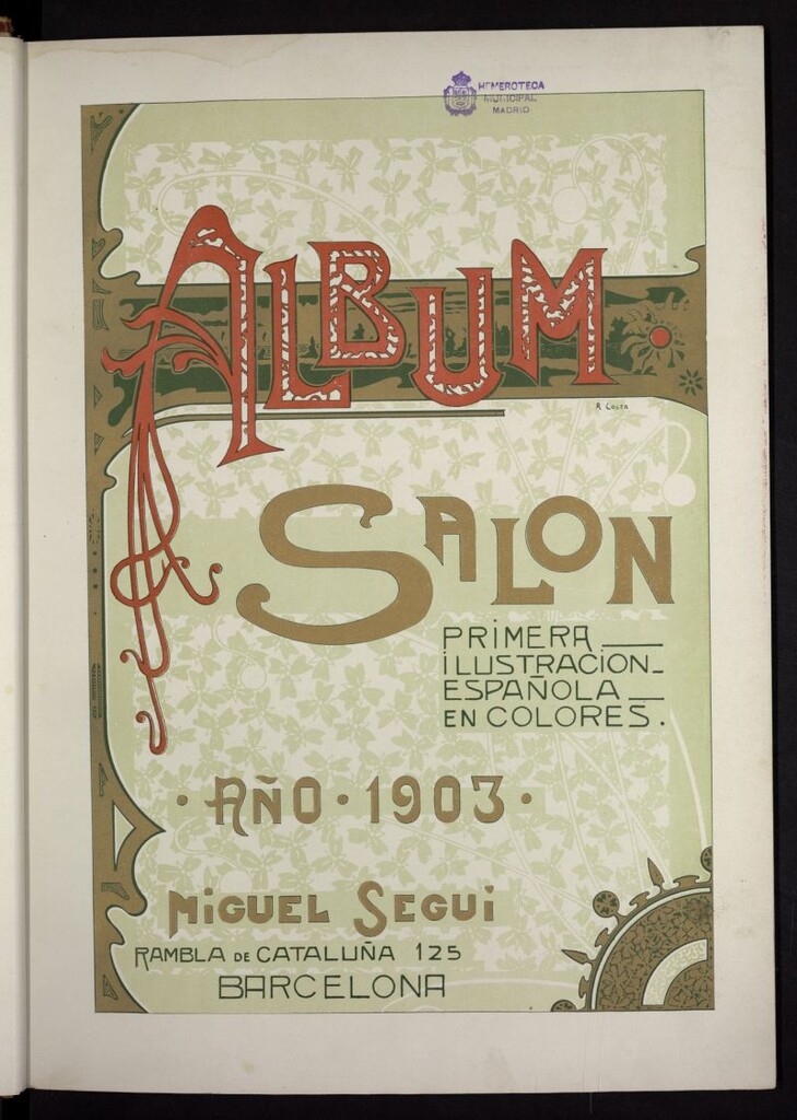 Miniatura de Album Salón