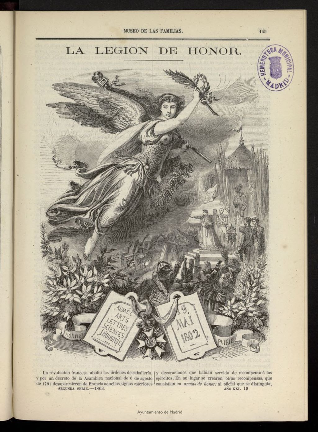 Miniatura de Museo de las familias: periódico mensual segunda serie de 1863, nº 19