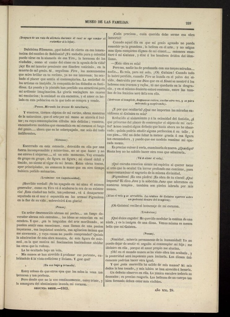Miniatura de Museo de las familias: periódico mensual segunda serie de 1863, nº 29