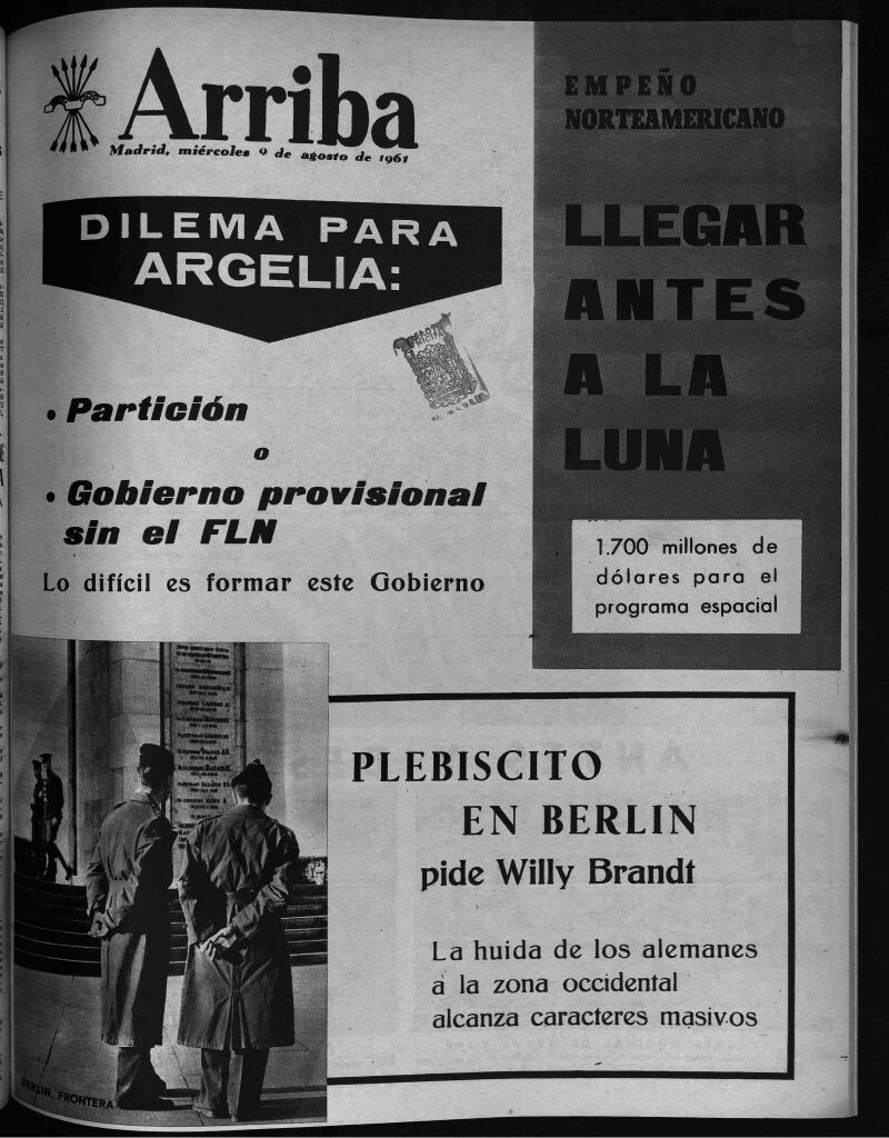 Miniatura de Arriba del 9 de agosto de 1961