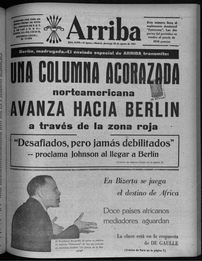 Miniatura de Arriba del 20 de agosto de 1961