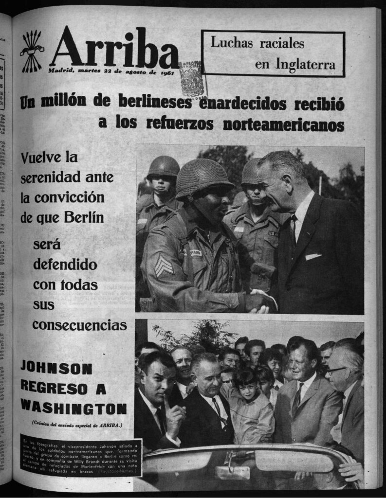 Miniatura de Arriba del 22 de agosto de 1961