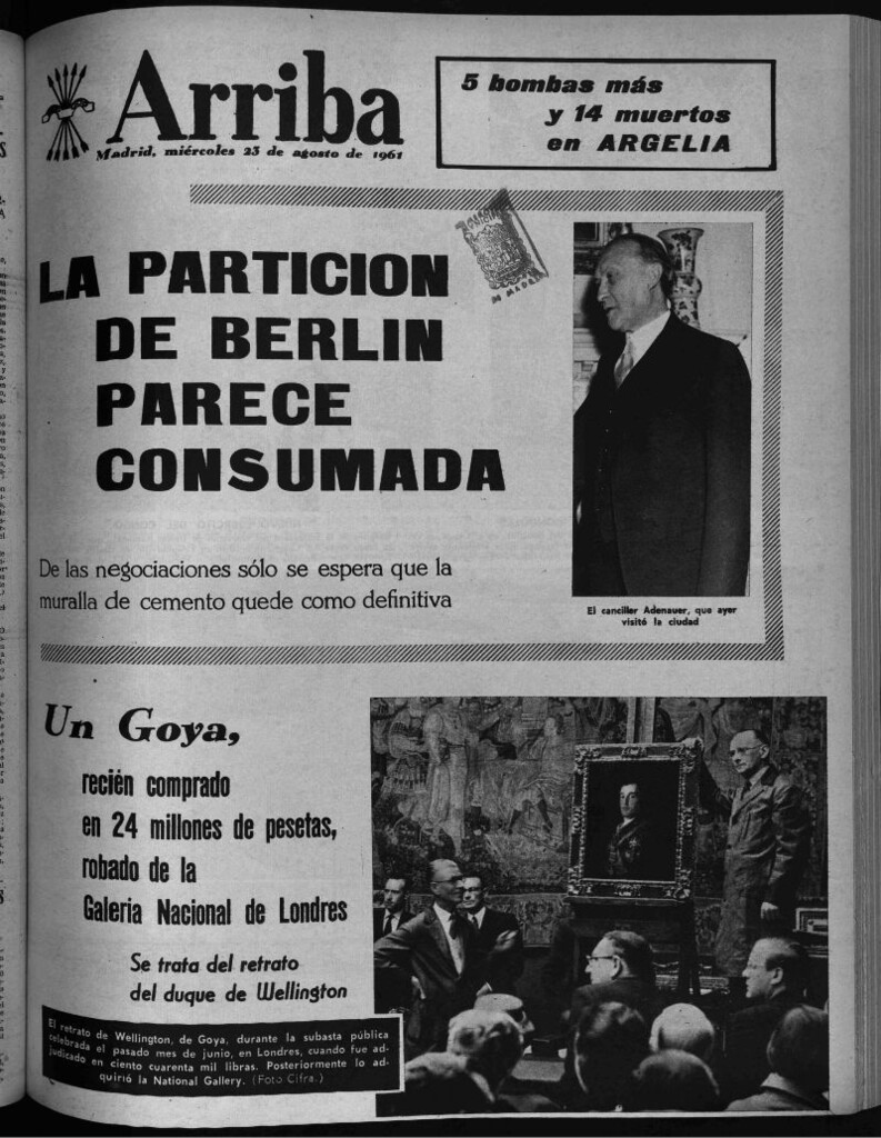 Miniatura de Arriba del 23 de agosto de 1961