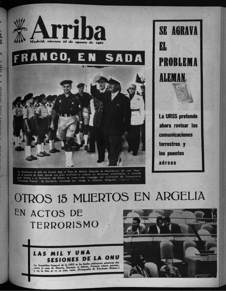 Miniatura de Arriba del 25 de agosto de 1961