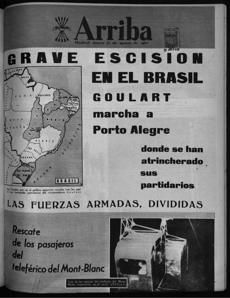 Miniatura de Arriba del 31 de agosto de 1961