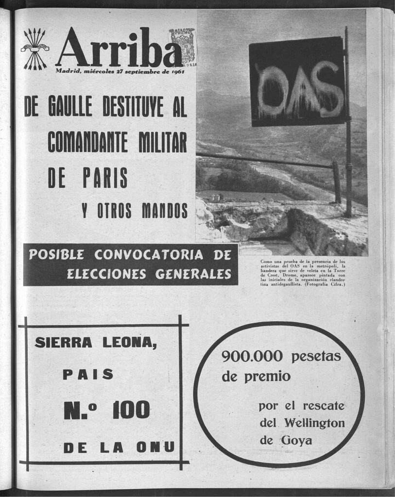 Miniatura de Arriba del 27 de septiembre de 1961