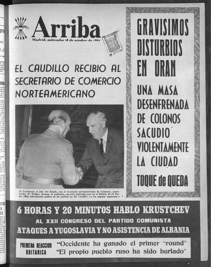 Miniatura de Arriba del 18 de octubre de 1961