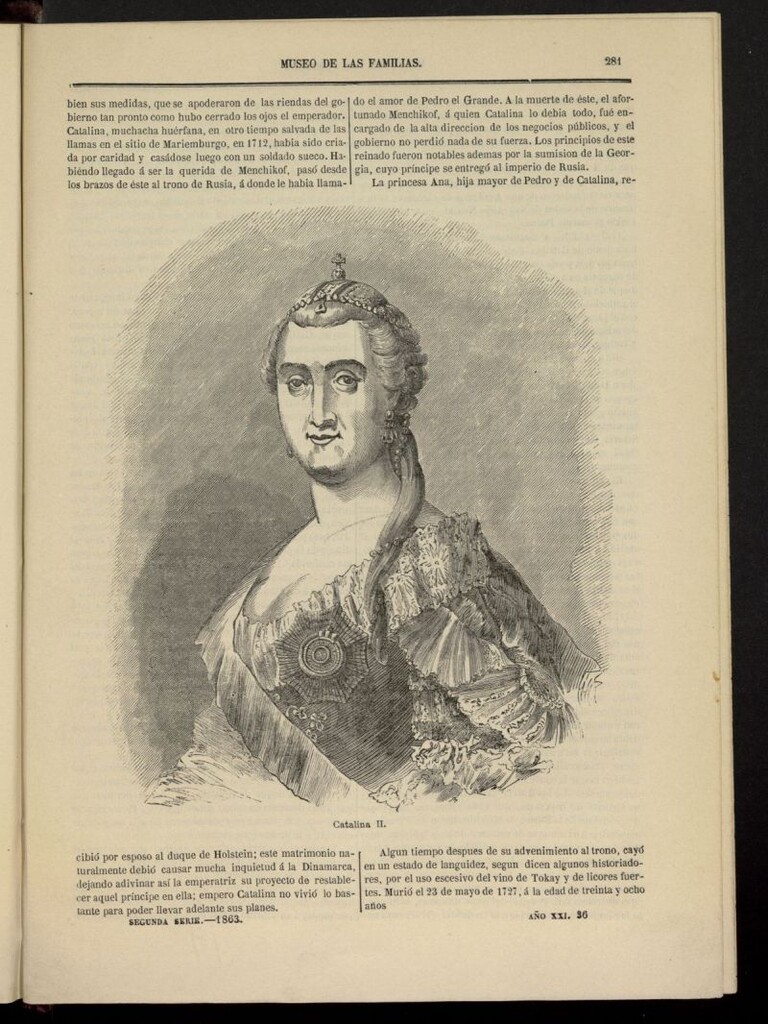Miniatura de Museo de las familias: periódico mensual segunda serie de 1863, nº 36