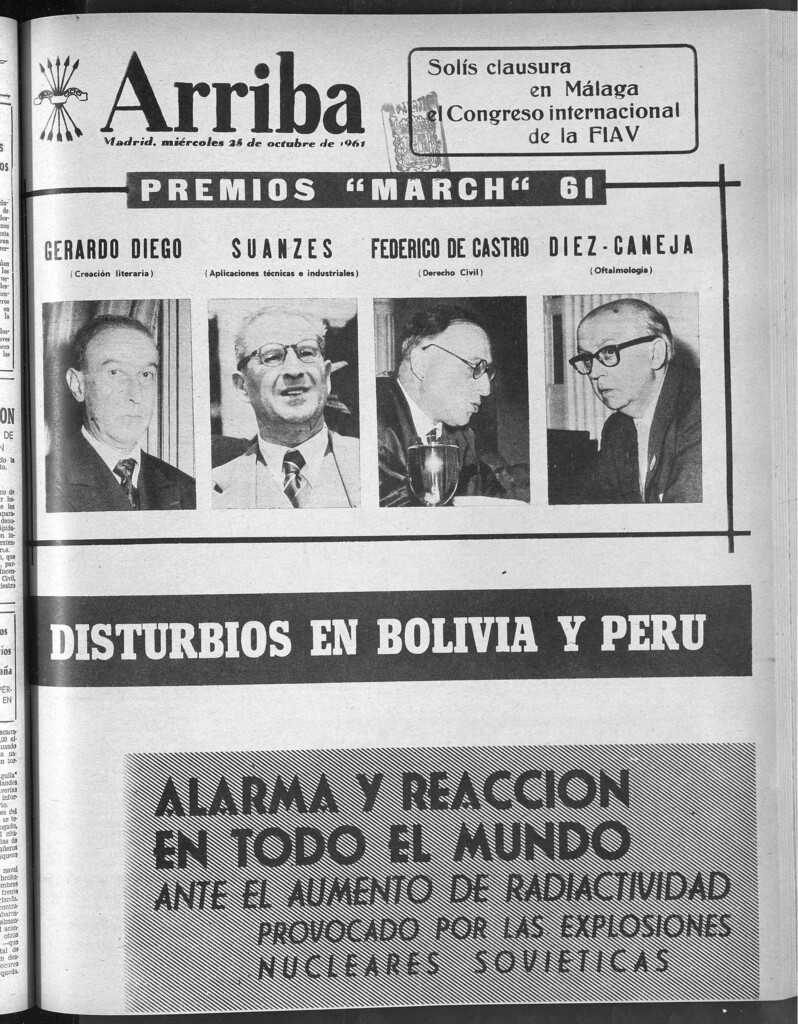 Miniatura de Arriba del 25 de octubre de 1961