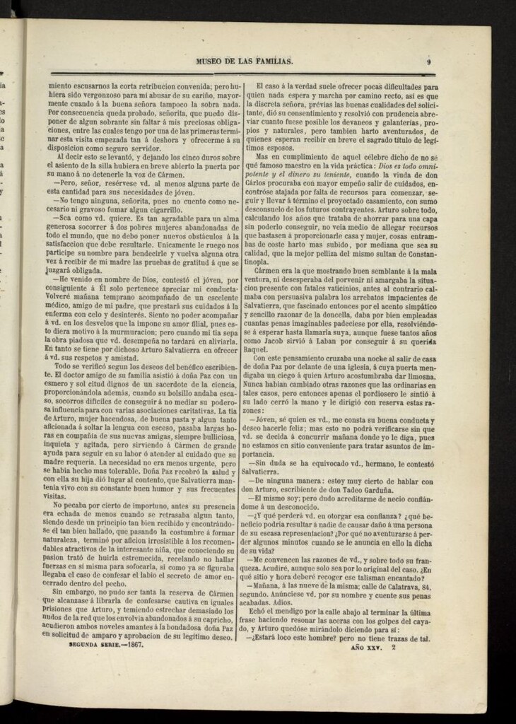 Miniatura de Museo de las familias: periódico mensual segunda serie de 1867, nº 2