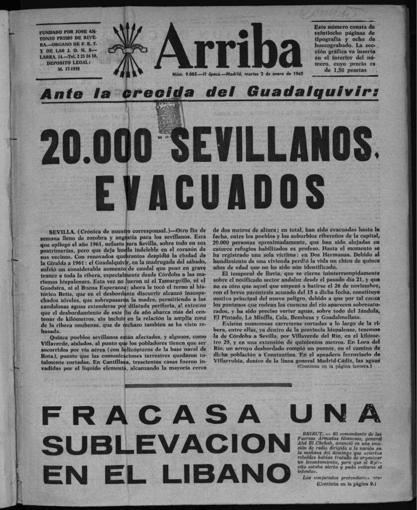 Miniatura de Arriba del 2 de enero de 1962