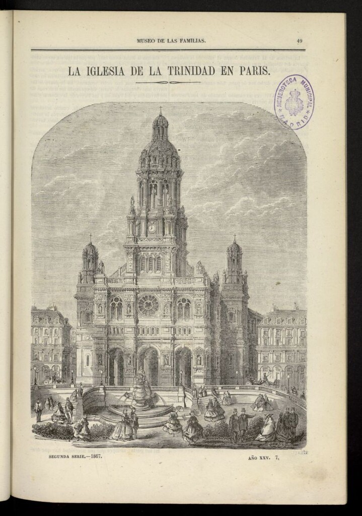 Miniatura de Museo de las familias: periódico mensual segunda serie de 1867, nº 7