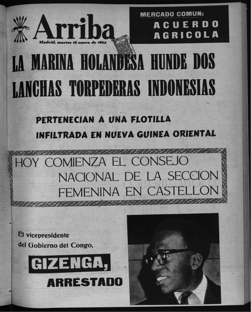 Miniatura de Arriba del 16 de enero de 1962