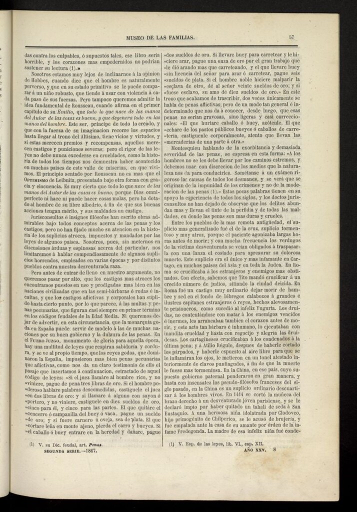 Miniatura de Museo de las familias: periódico mensual segunda serie de 1867, nº 8