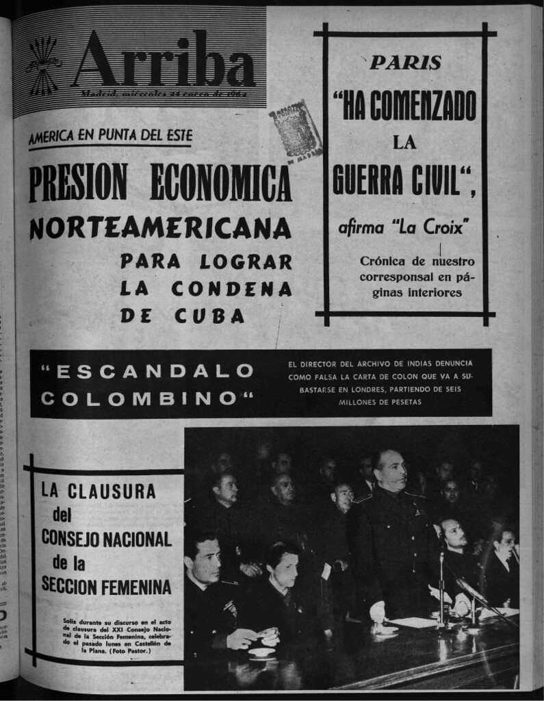 Miniatura de Arriba del 24 de enero de 1962