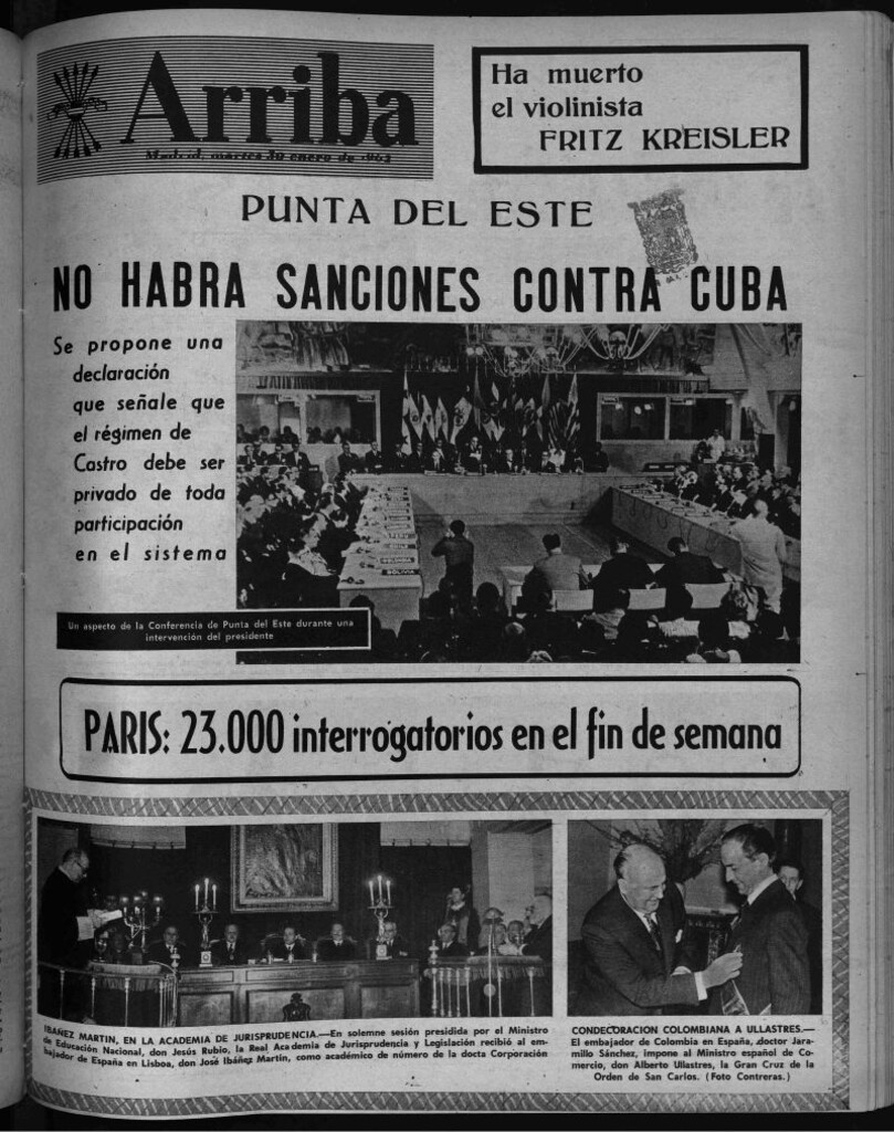 Miniatura de Arriba del 30 de enero de 1962