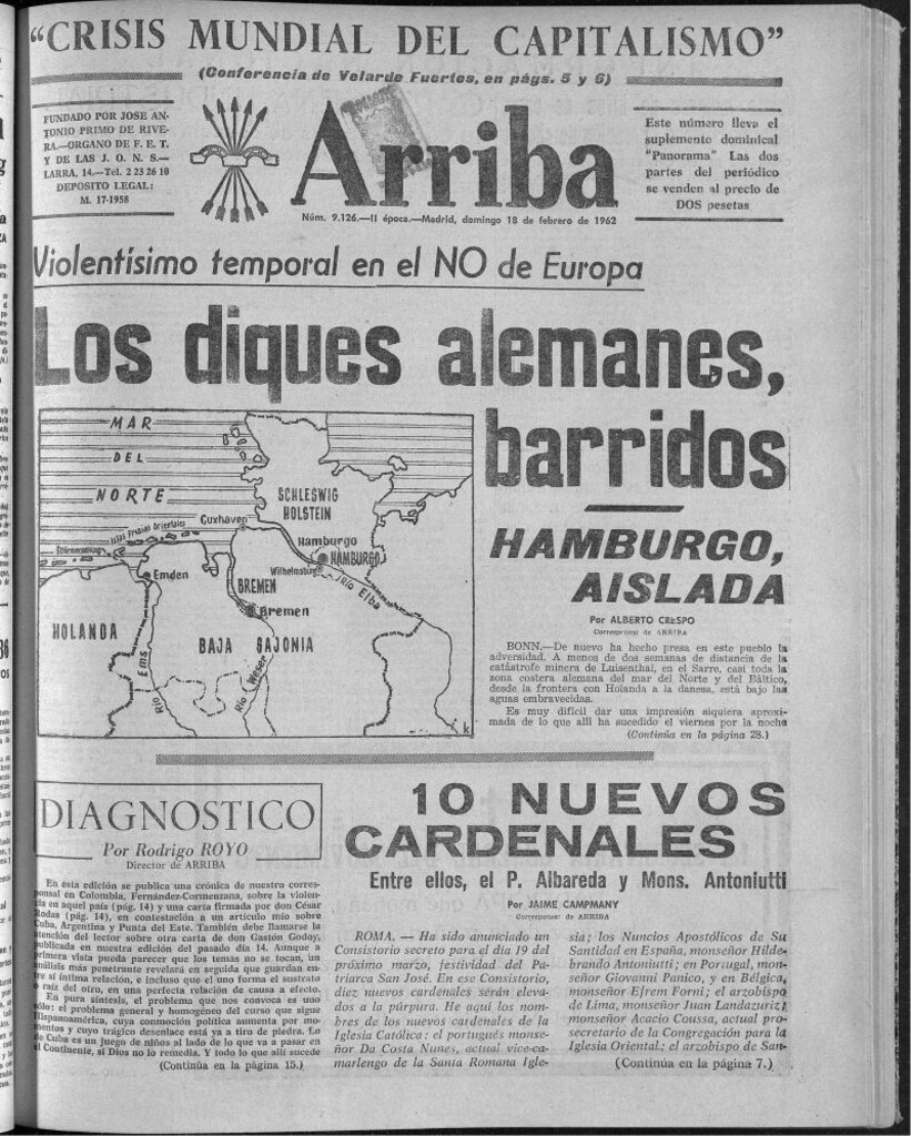 Miniatura de Arriba del 18 de febrero de 1962