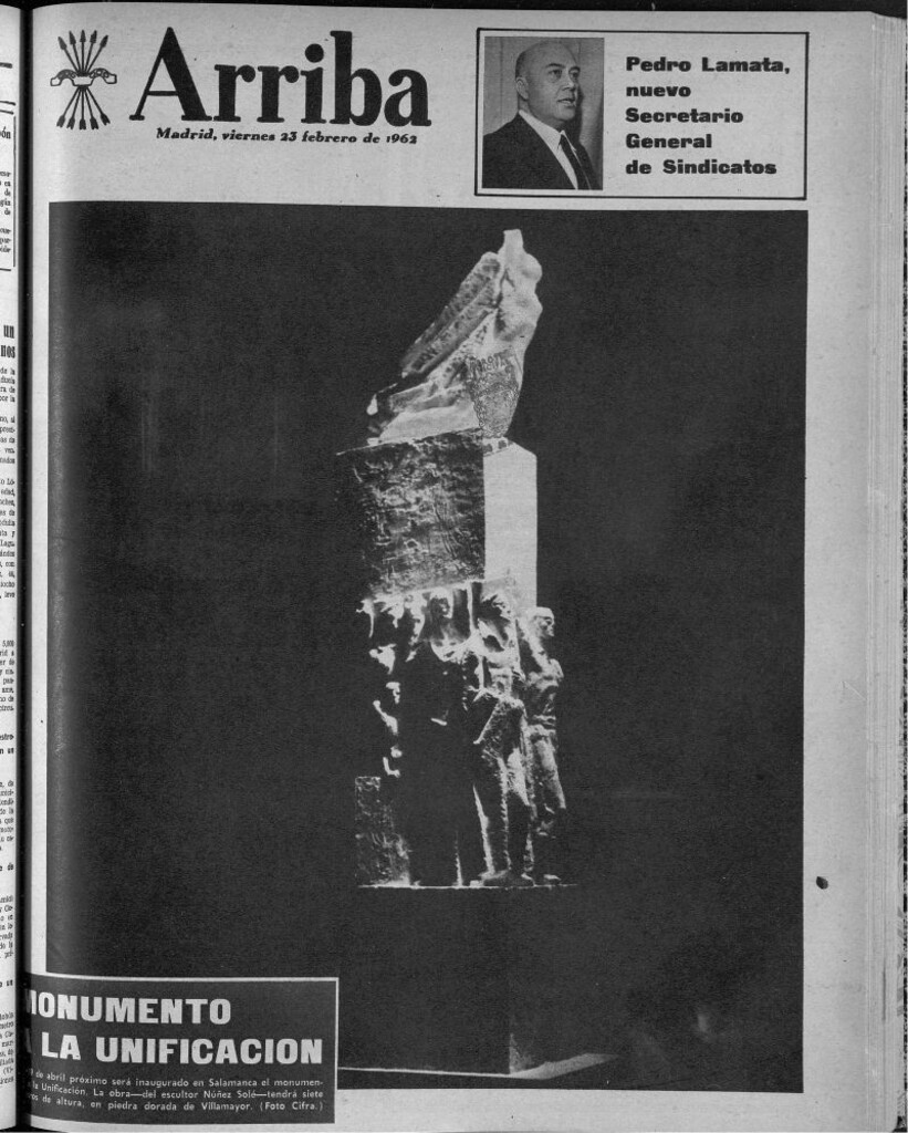 Miniatura de Arriba del 23 de febrero de 1962