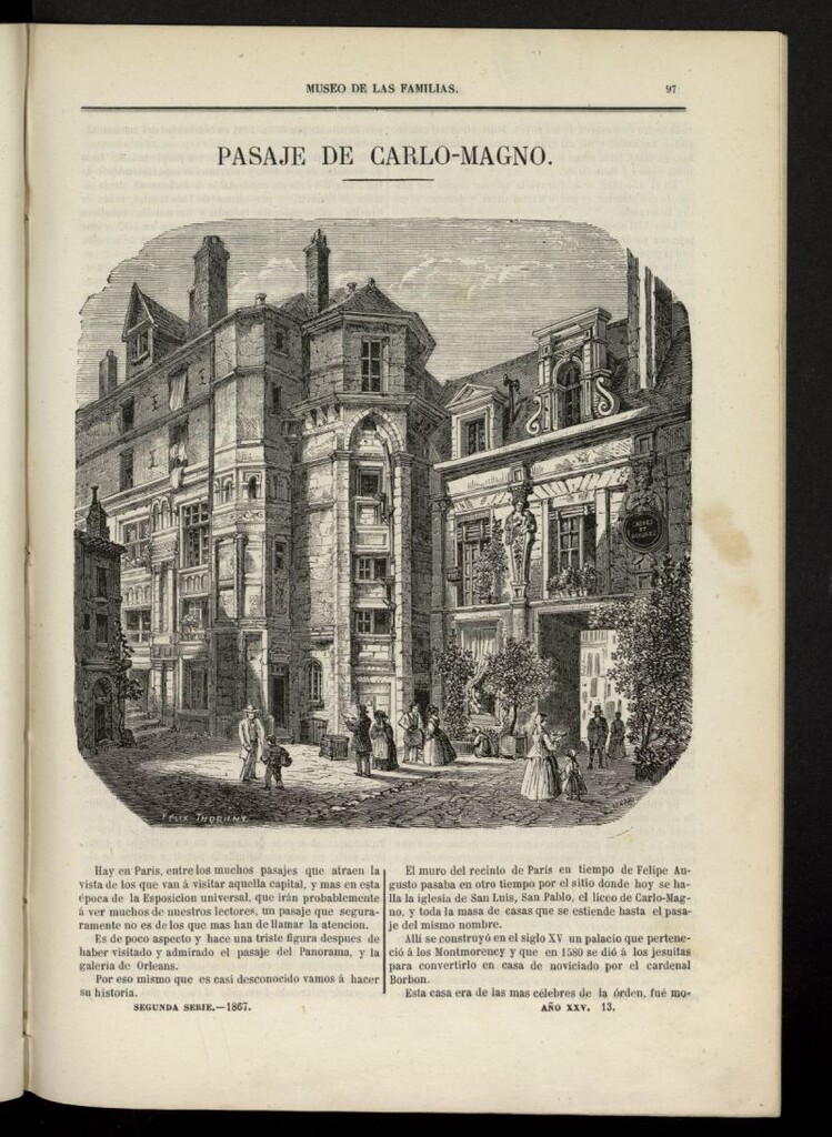 Miniatura de Museo de las familias: periódico mensual segunda serie de 1867, nº 13