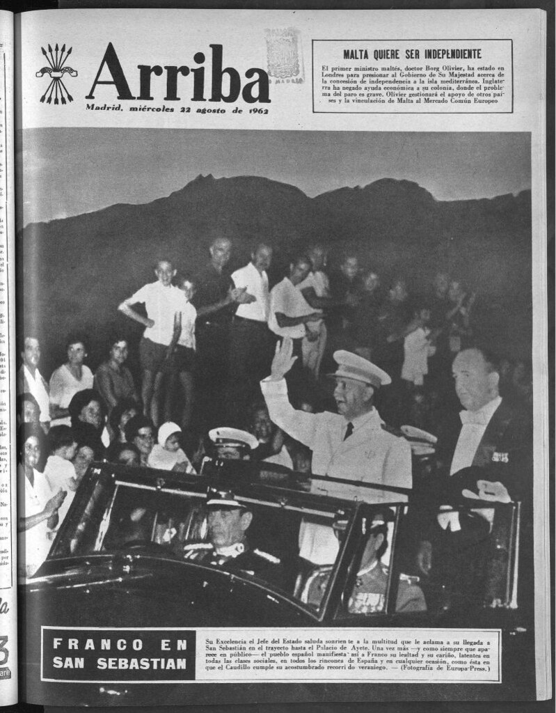 Miniatura de Arriba del 22 de agosto de 1962
