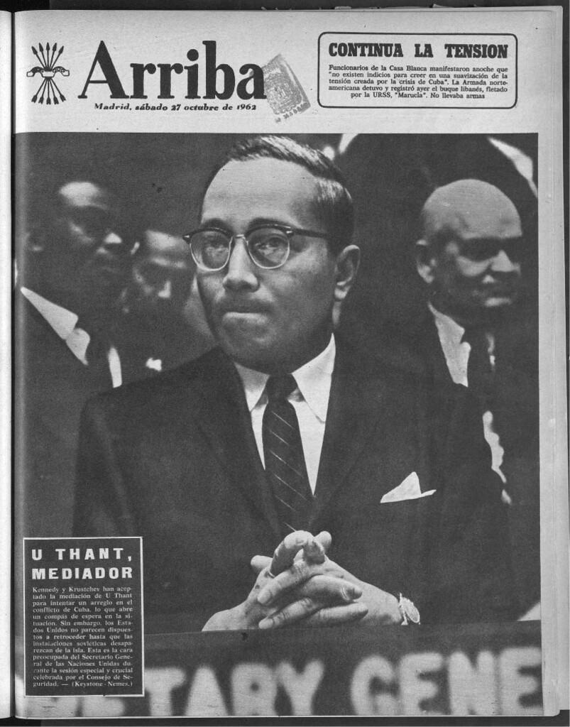 Miniatura de Arriba del 27 de octubre de 1962