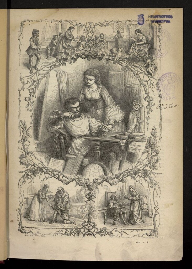 Miniatura de Museo de las familias: periódico mensual segunda serie de 1857, nº 1