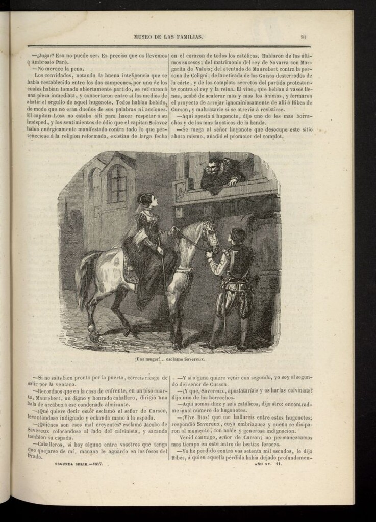 Miniatura de Museo de las familias: periódico mensual segunda serie de 1857, nº 11