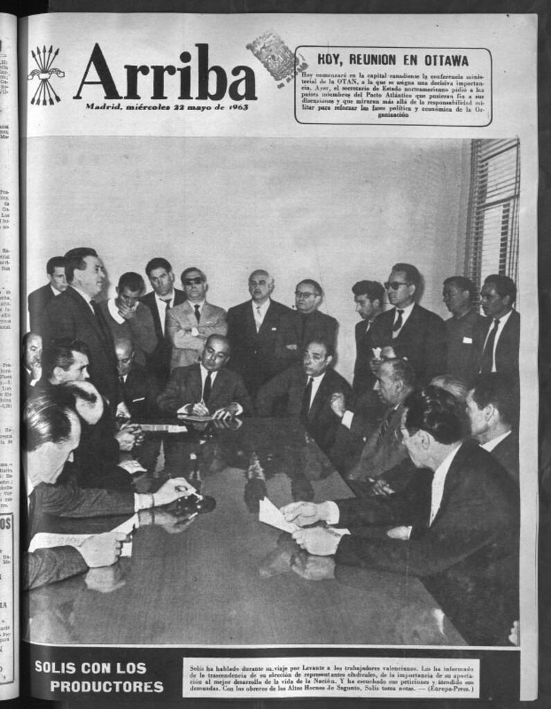 Miniatura de Arriba del 22 de mayo de 1963