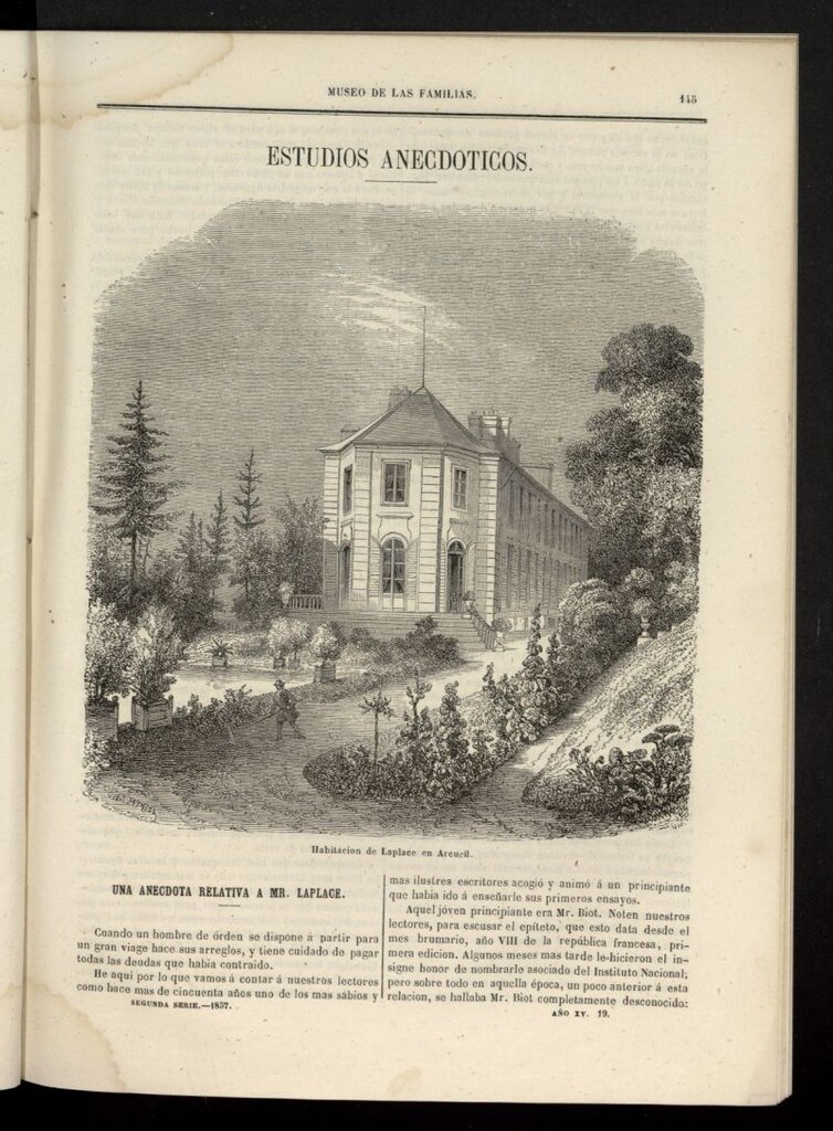 Miniatura de Museo de las familias: periódico mensual segunda serie de 1857, nº 19