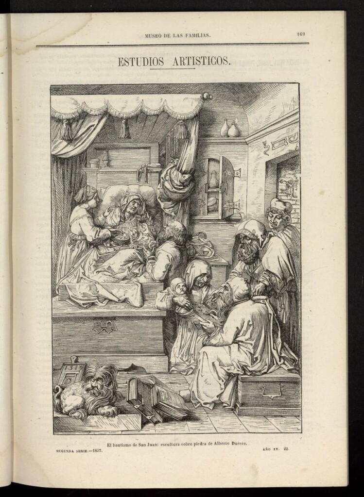 Miniatura de Museo de las familias: periódico mensual segunda serie de 1857, nº 22