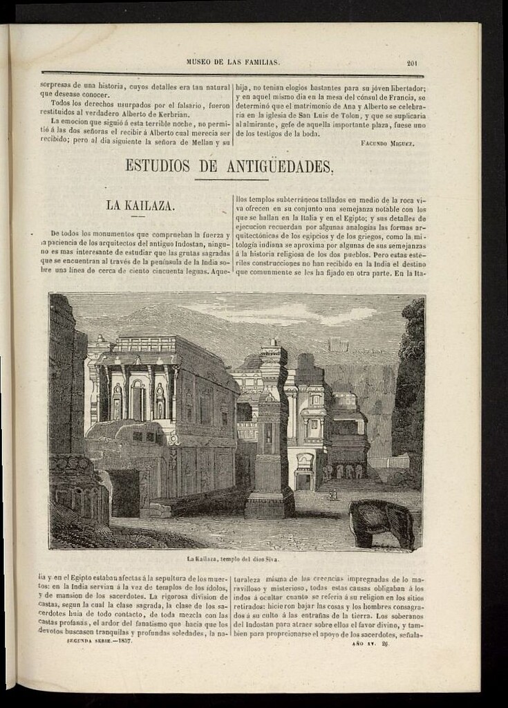 Miniatura de Museo de las familias: periódico mensual segunda serie de 1857, nº 26